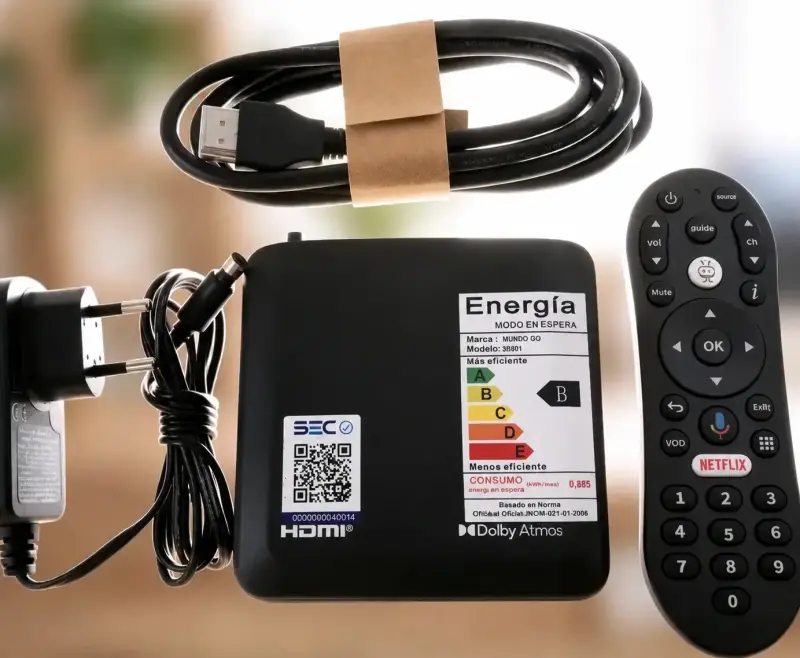 Deco tv box con Control Remoto y HDMI - 1