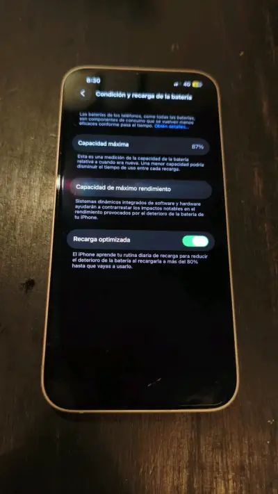 iPhone 13 128GB. Batería al 87% en buen estado - miniatura 1