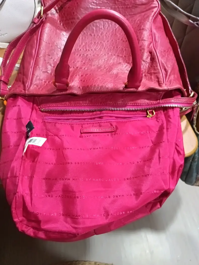 Bolso de cuero magenta / berri Marc by Marc Jacobs - 2
