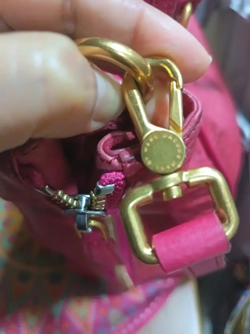 Bolso de cuero magenta / berri Marc by Marc Jacobs - 3
