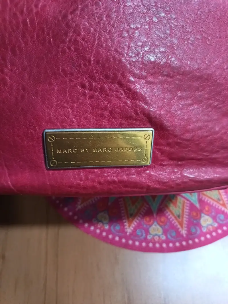Bolso de cuero magenta / berri Marc by Marc Jacobs - 4