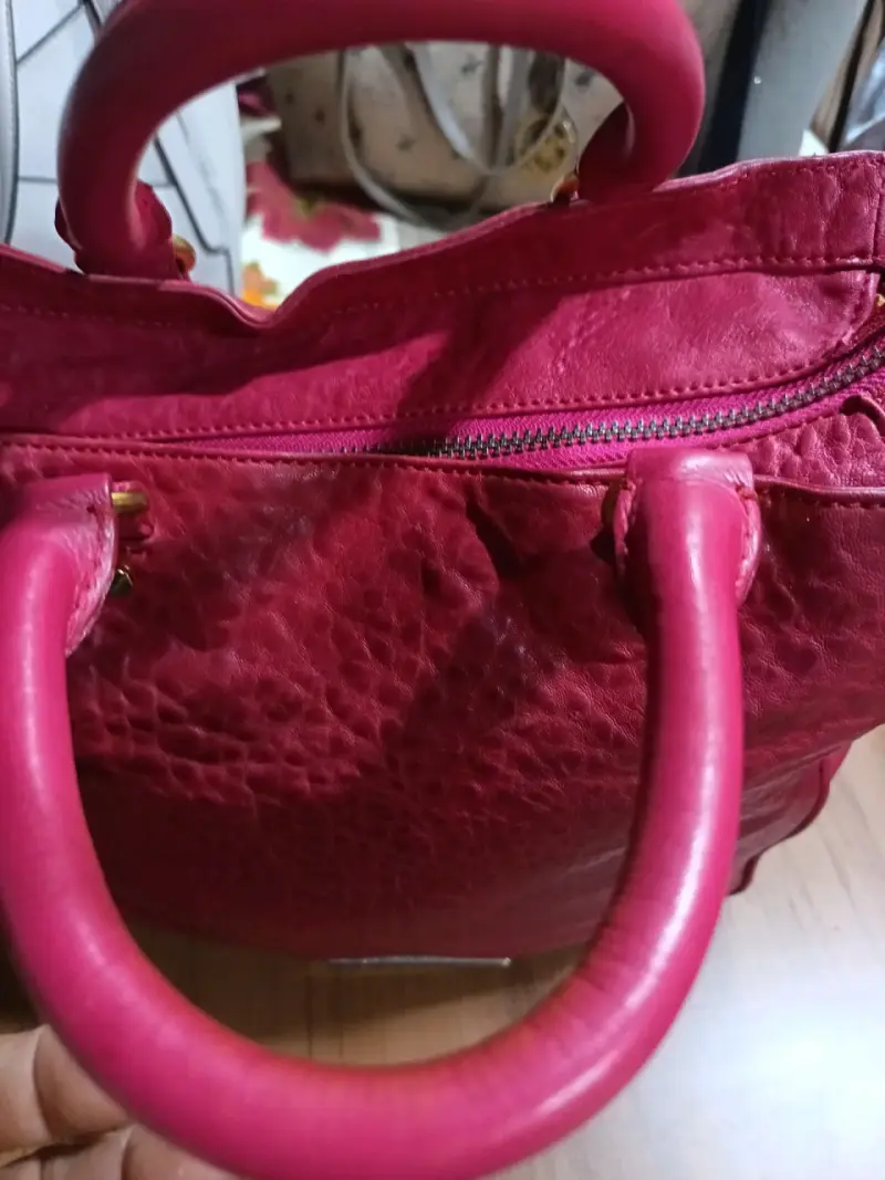 Bolso de cuero magenta / berri Marc by Marc Jacobs - 6