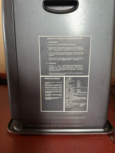 Calefactor a parafina Fensa con control digital - miniatura 2