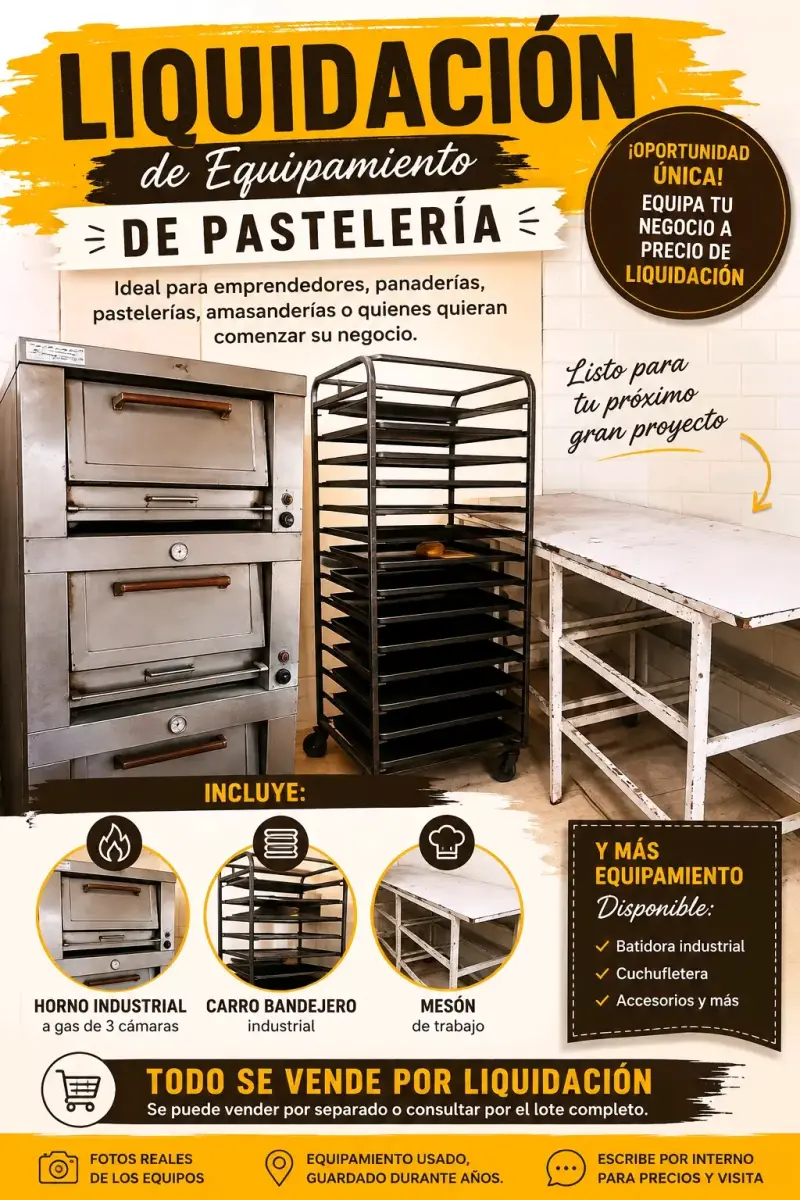 Horno Industrial a Gas Maigas HG015A - 1