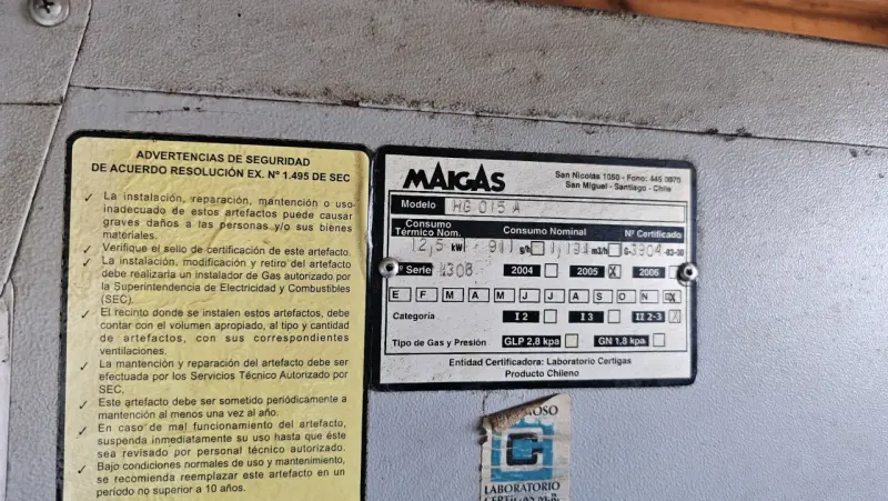 Horno Industrial a Gas Maigas HG015A - 3