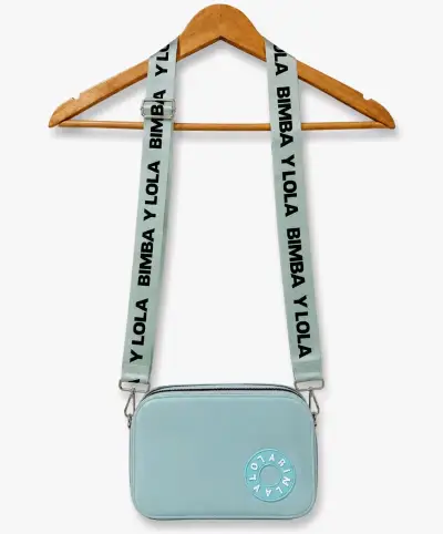 Bandolera Bimba y Lola verde con correa ajustable - miniatura 1