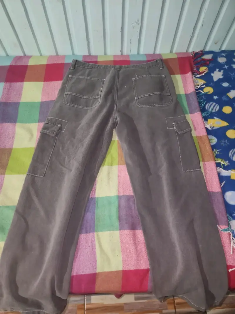 Baggy pant clusterman gris talla 48 - 1