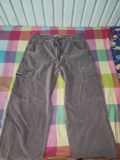 Baggy pant clusterman gris talla 48 - miniatura 2