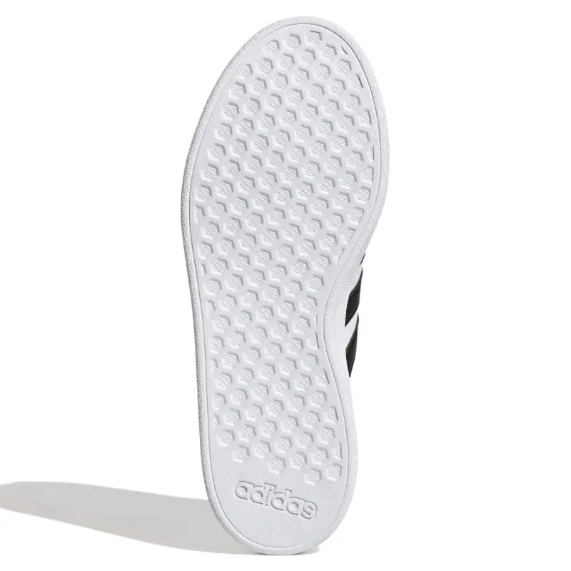 Zapatillas deportivas blancas Adidas con rayas negras - 3