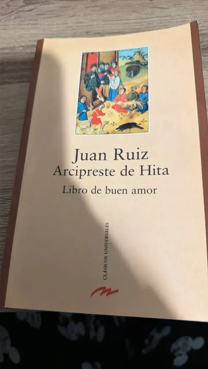 Libro 'Libro de buen amor' de Juan Ruiz - 1