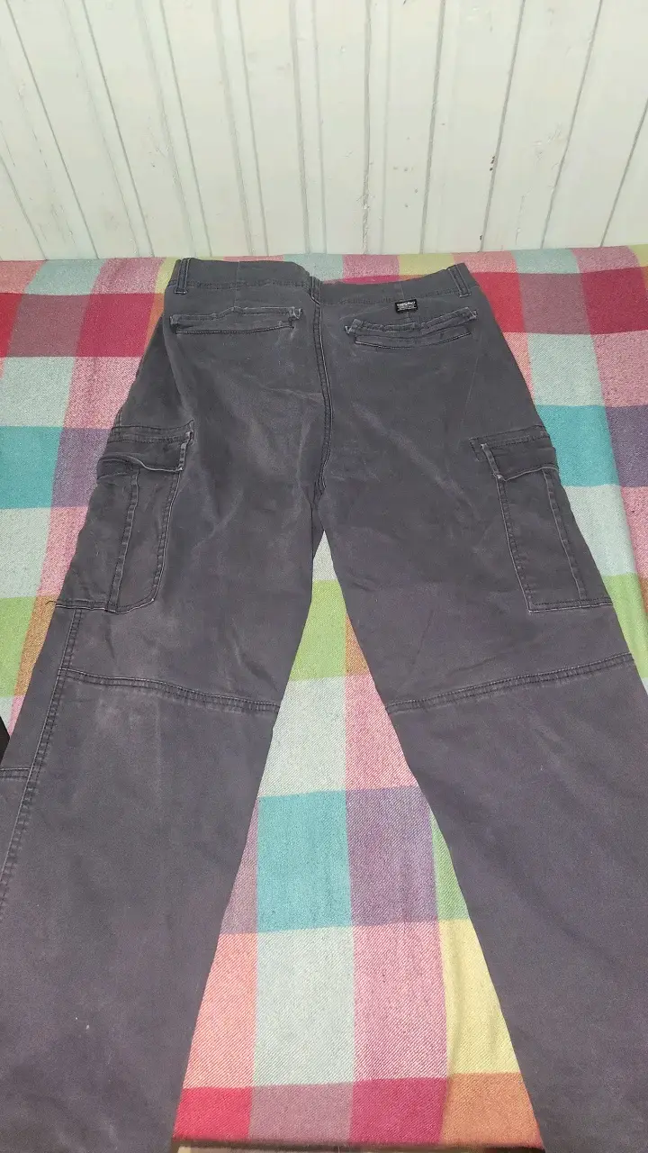 Baggy pant azul marino - 3