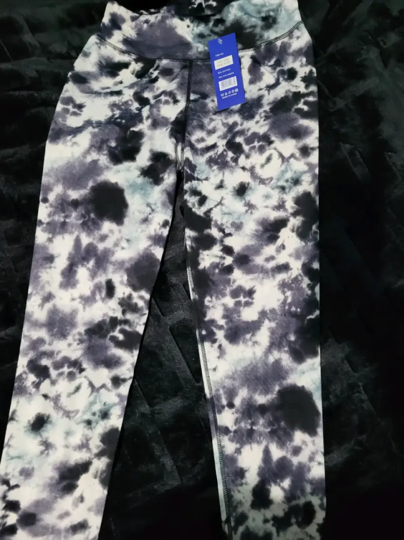 Leggings deportivos tie-dye para mujer