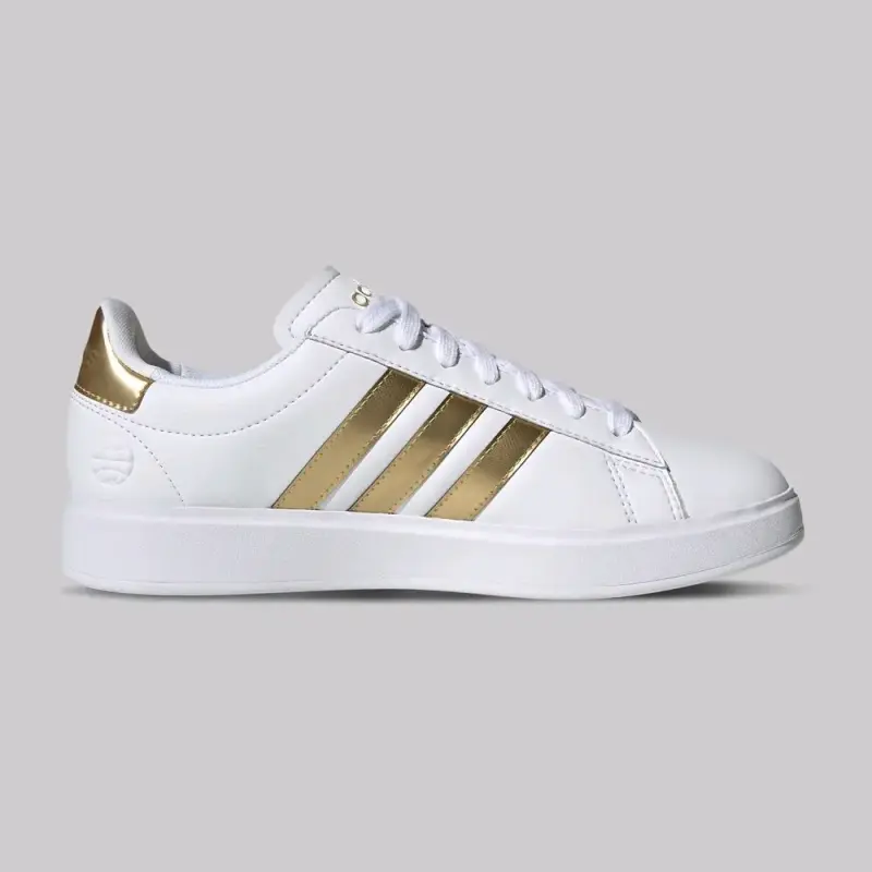 Zapatillas blancas con detalles dorados Adidas - 1