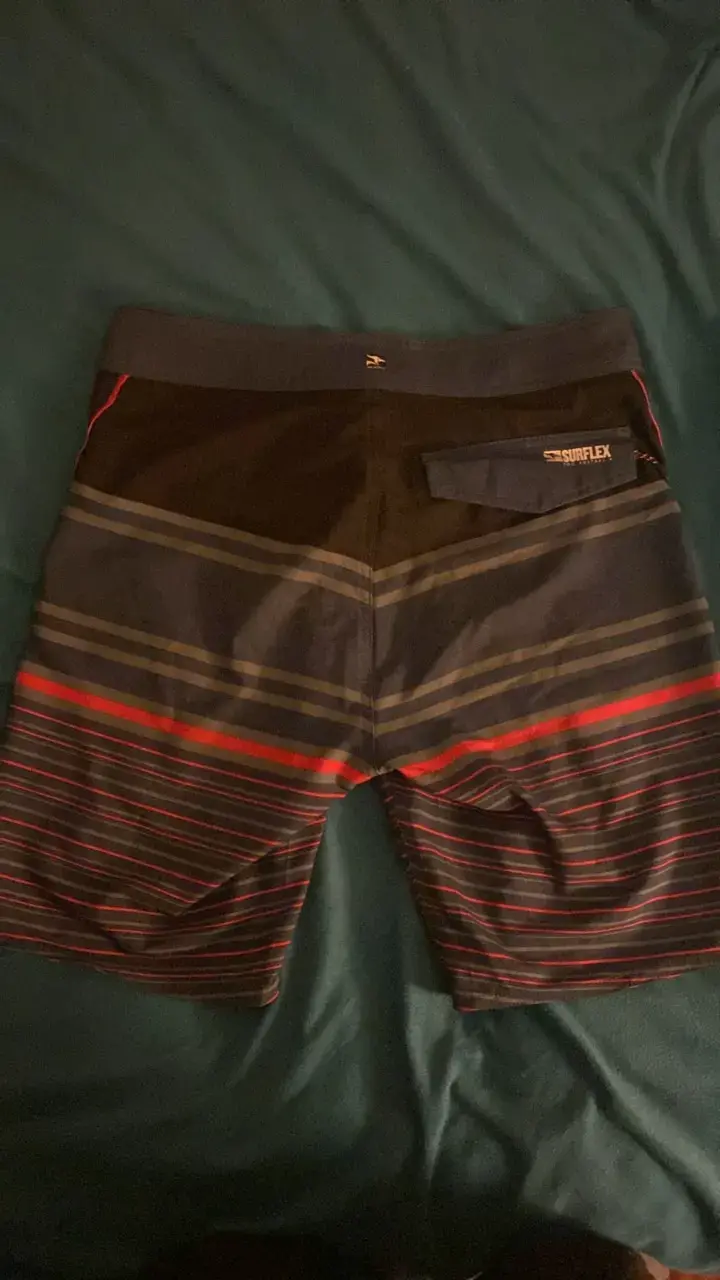Shorts de baño Surflex rayados para hombre - 2