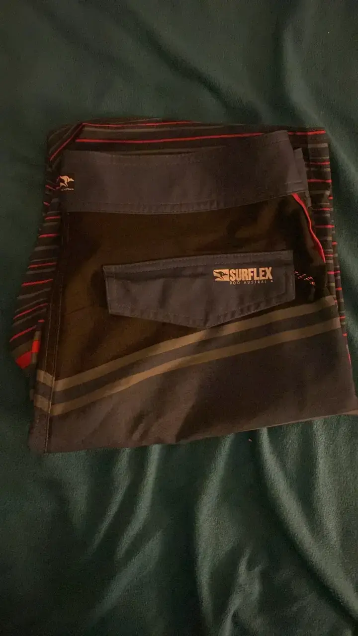 Shorts de baño Surflex rayados para hombre - 4