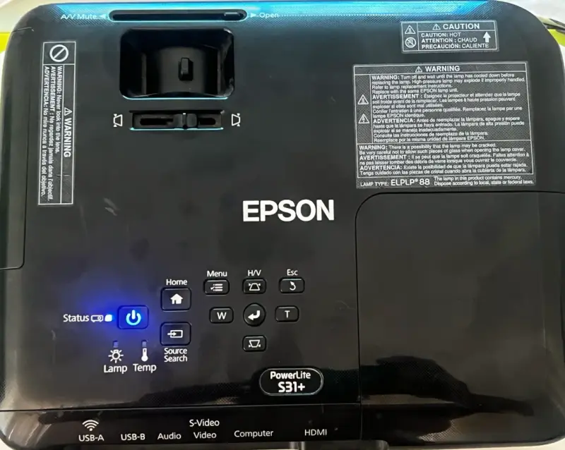 Epson PowerLite S31+ | 3200 Lúmenes | Solo 257 Hor - 4