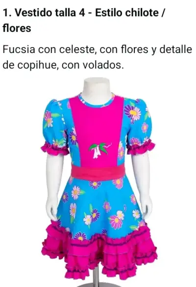 vestido de cueca - miniatura 1