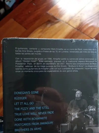 DVD Mark Knopfler Live in Berlin nuevo - miniatura 2