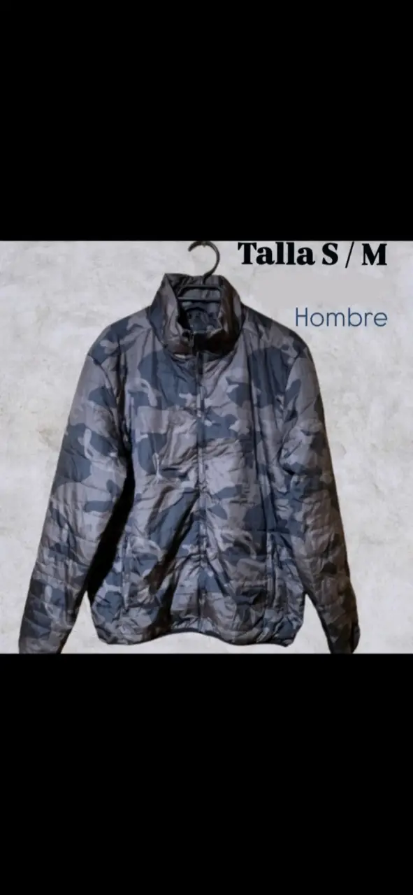 Chaqueta para hombre talla S/M