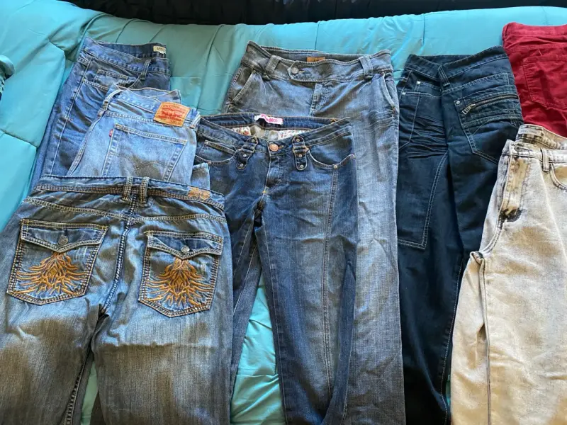 Lote de jeans varias marcas - 1