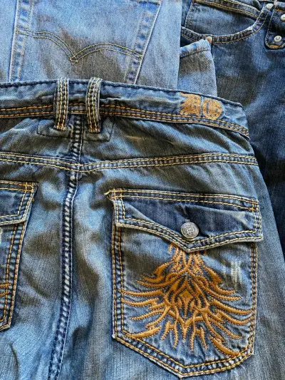 Lote de jeans varias marcas - miniatura 3
