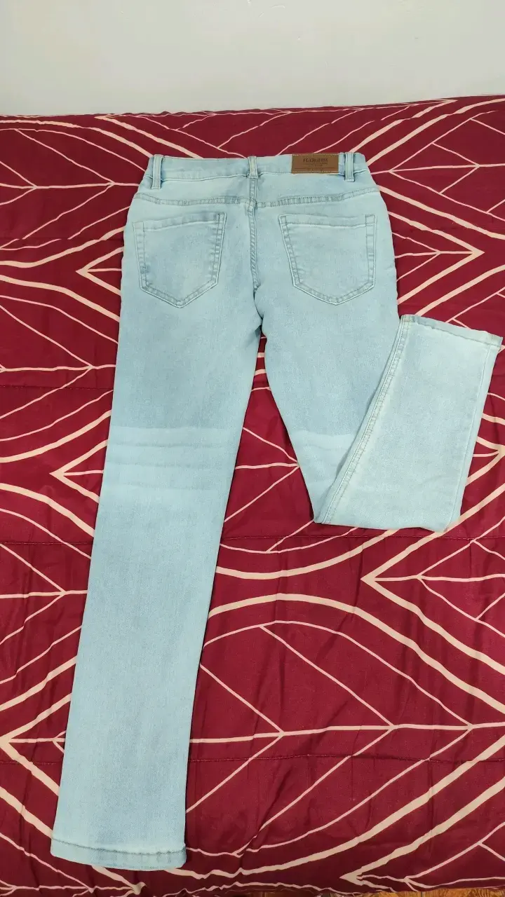 Jeans celestes Federation talla 12 - 2