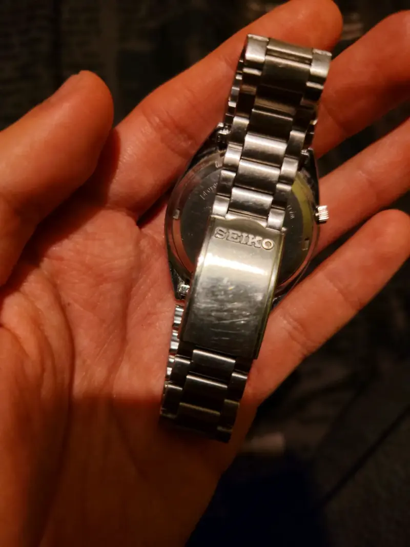 Reloj Seiko 5 Automático SNXG47K1 - Dial Cuadricul - 3