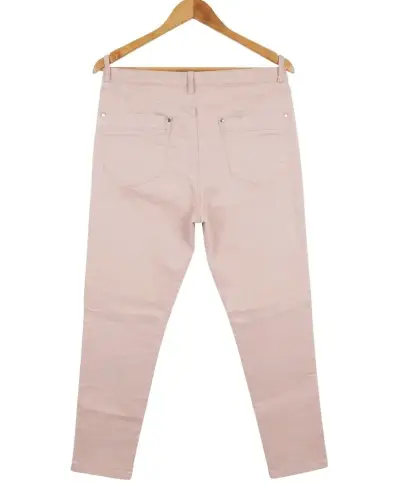Pantalones rosa palo para mujer estilo casual - miniatura 2