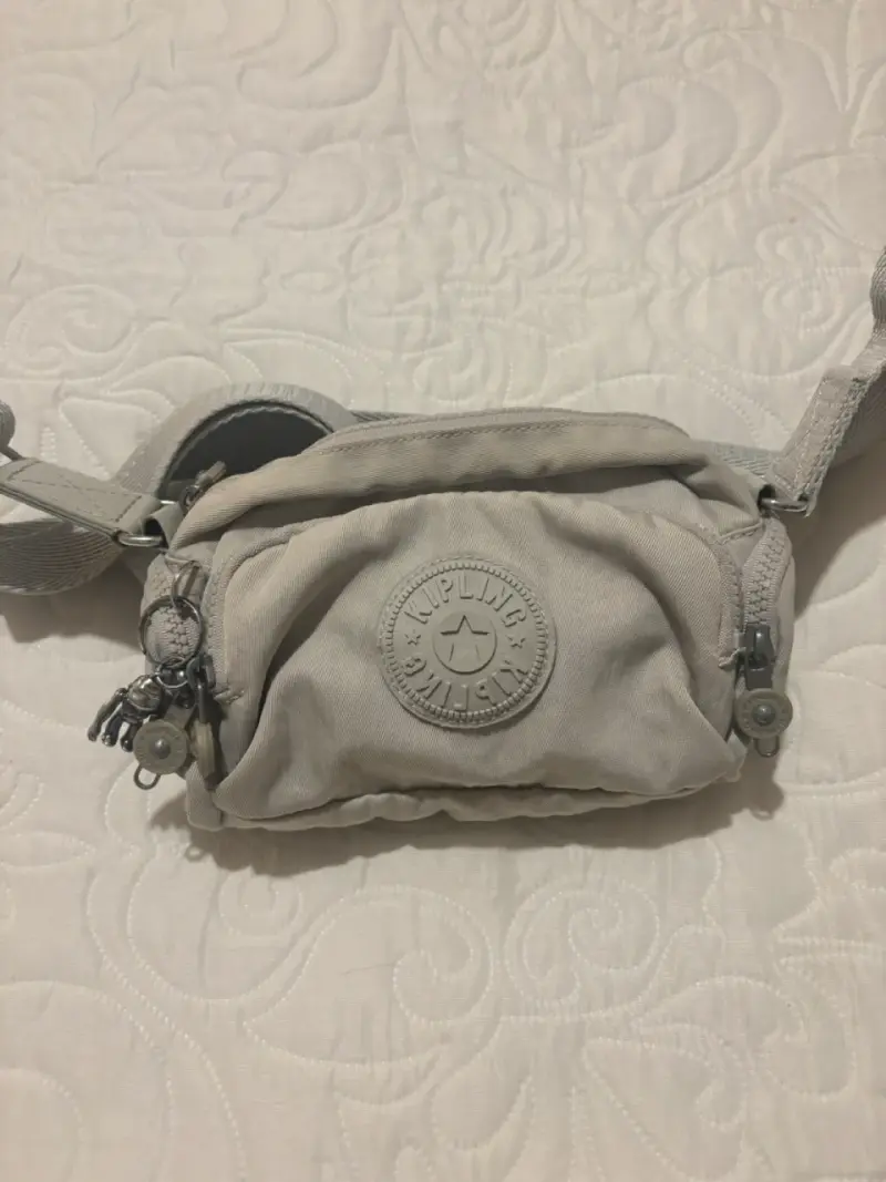Cartera pequeña Kipling gris - 1