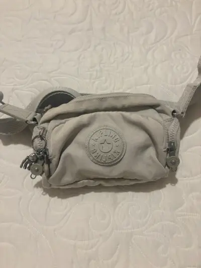 Cartera pequeña Kipling gris - miniatura 1