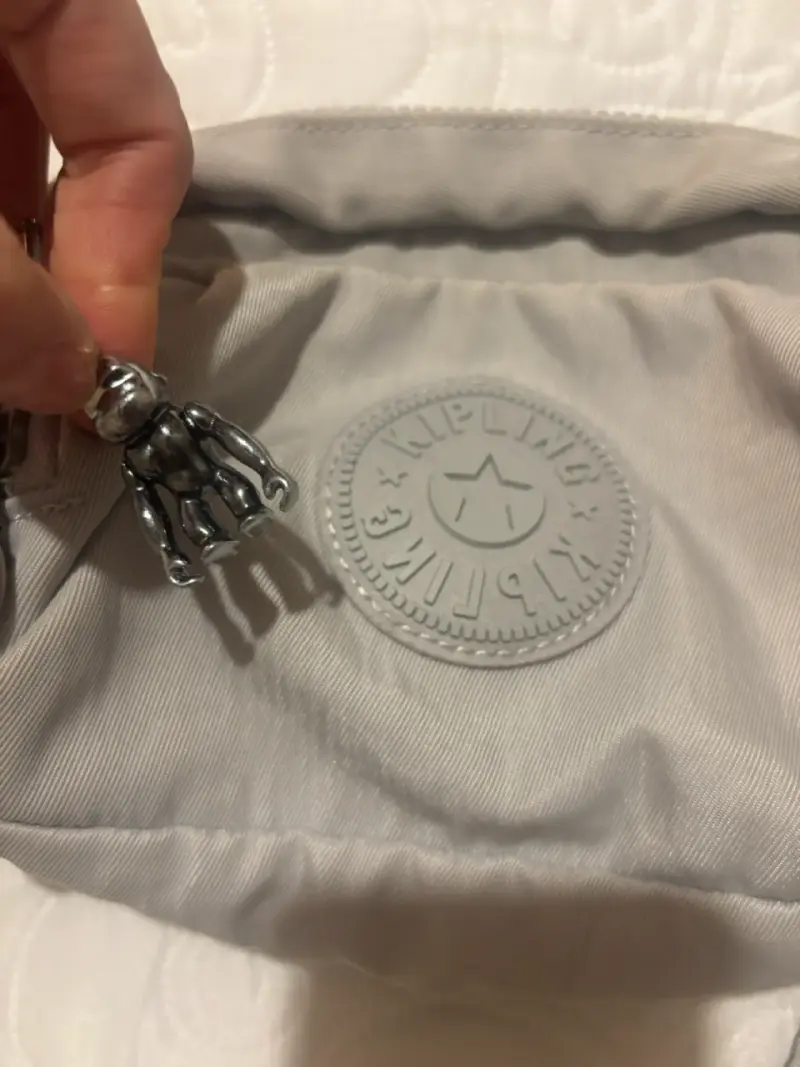 Cartera pequeña Kipling gris - 3