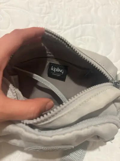 Cartera pequeña Kipling gris - miniatura 4