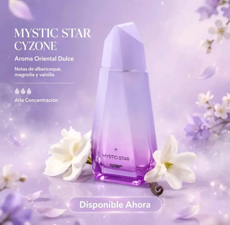 Perfume Mystic Star Cyzone Aroma Oriental Dulce