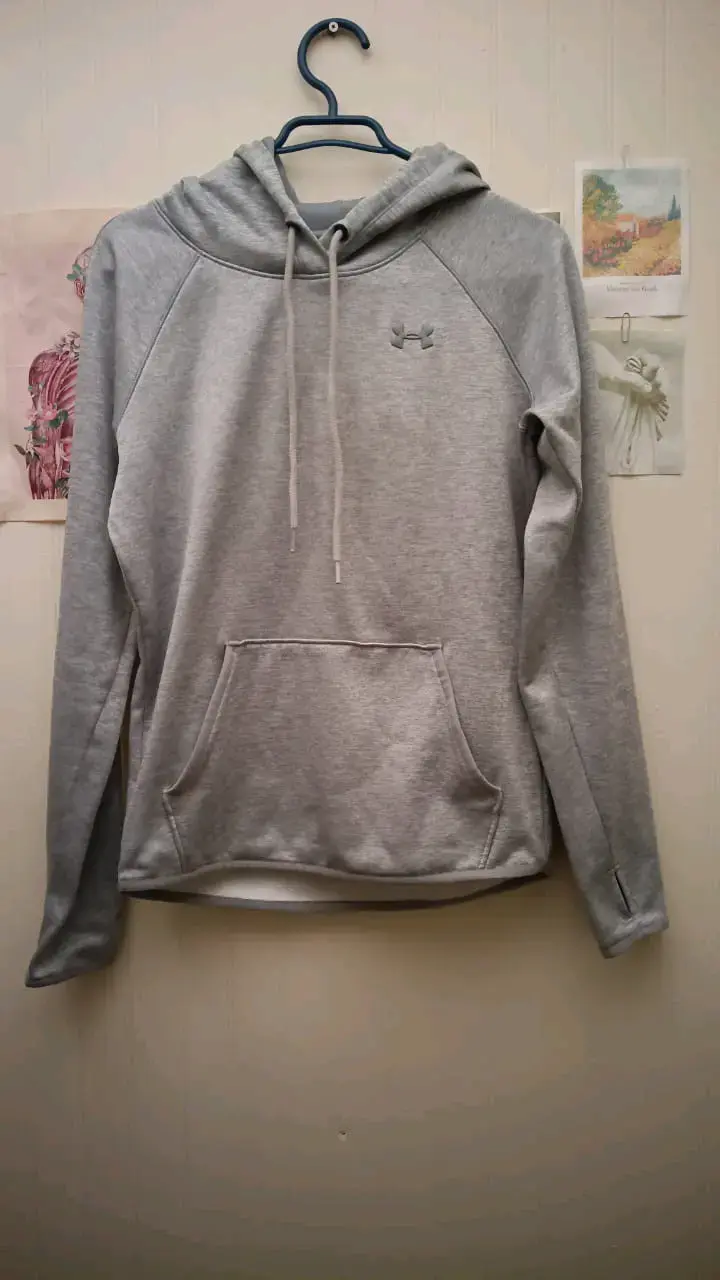 Polerón gris con capucha Under Armour - 1
