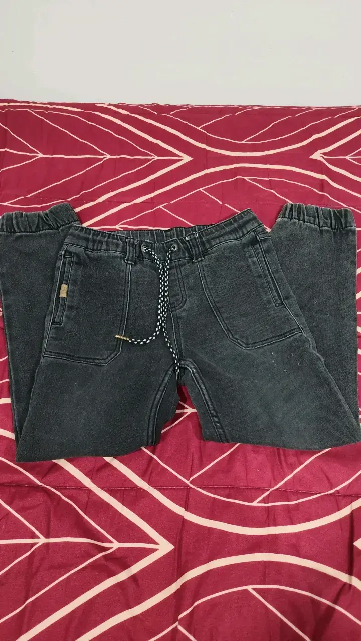 Jogger negros para niño Tribu talla 10 - 1