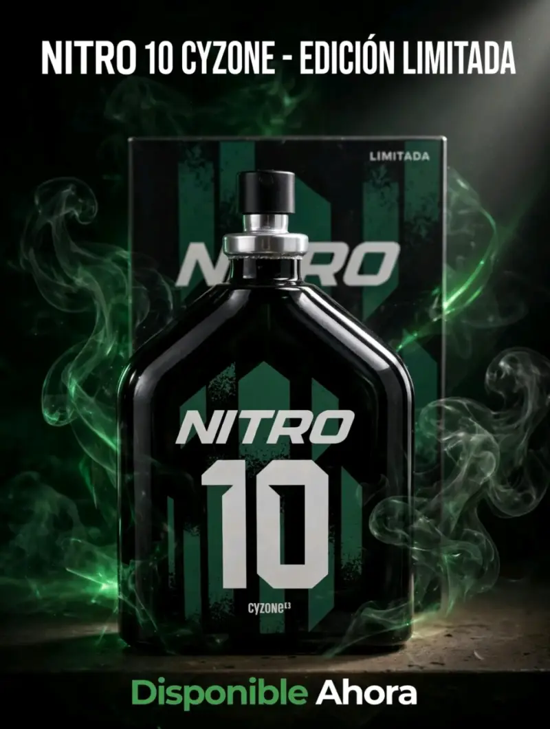 Perfume Nitro 10 Cyzone Edición Limitada