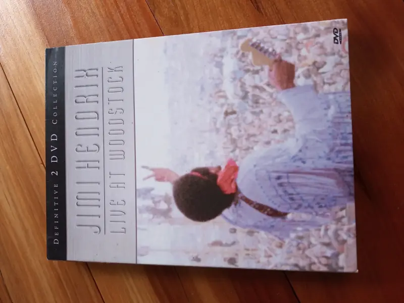 Colección Definitiva 2 DVD Jimi Hendrix Live at Woodstock - 1