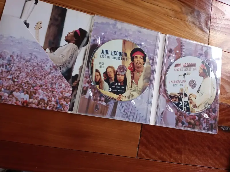 Colección Definitiva 2 DVD Jimi Hendrix Live at Woodstock - 2