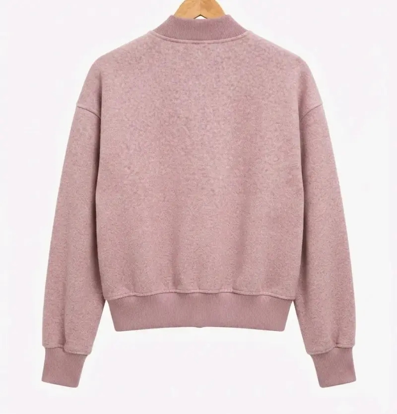 Chaqueta Bomber Rosa para Mujer - 2