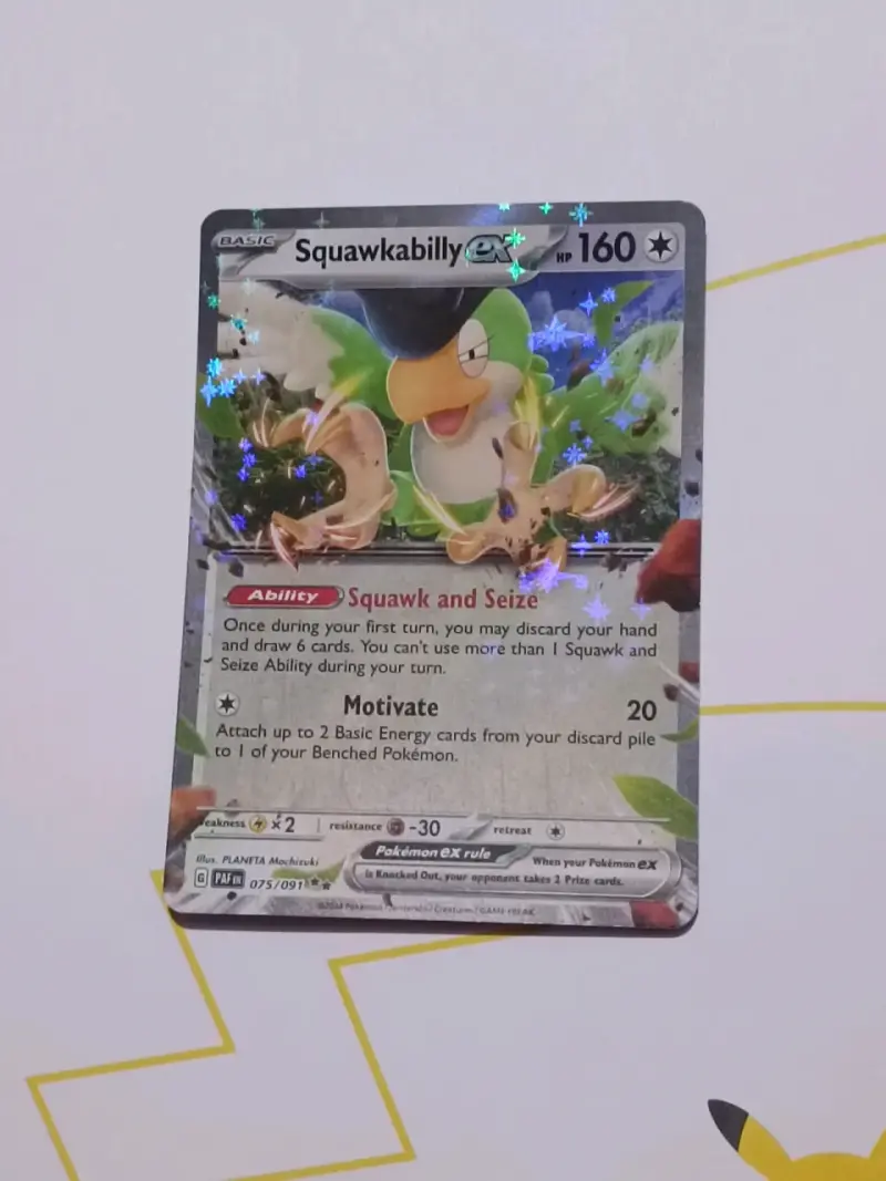 Cartas Pokémon NoivernEX, SquawkabillyEX y Hawluc - 2