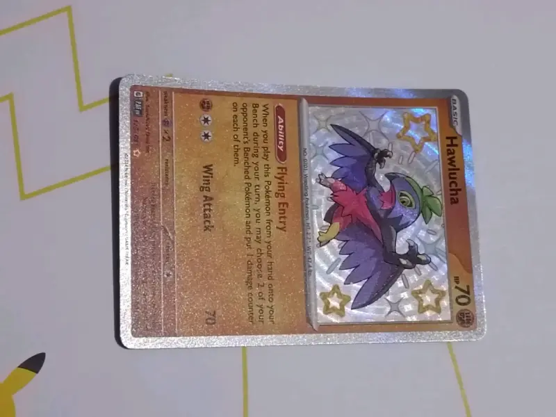 Cartas Pokémon NoivernEX, SquawkabillyEX y Hawluc - 3