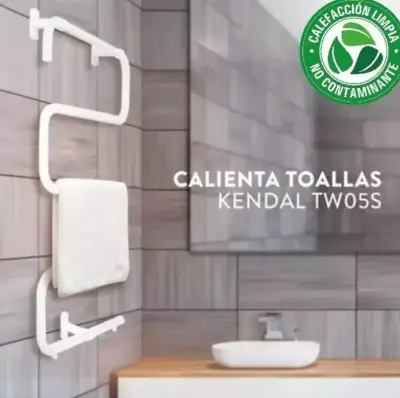 Calienta Toallas Eléctrico,Blanco ,100W, NUEVO - miniatura 2