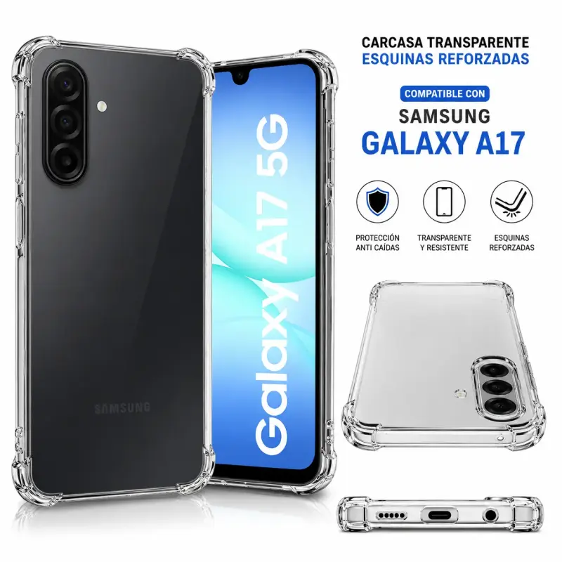 Carcasa Transparente para Samsung Galaxy A17 5G