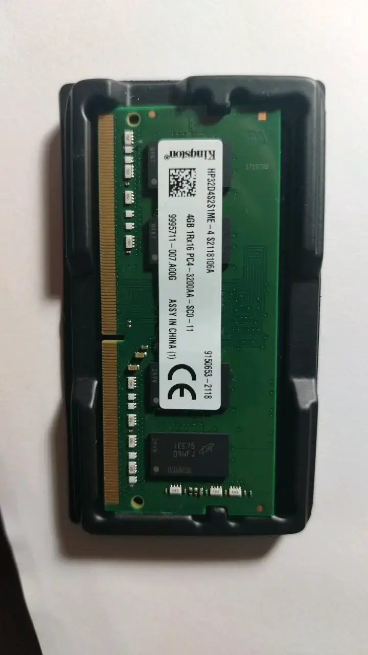 Memoria RAM Kingston 4GB DDR4 3200MHz