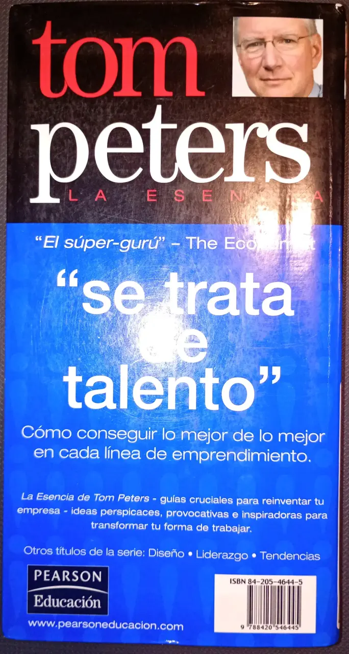 Libro 'La Esencia del Talento' de Tom Peters - 2