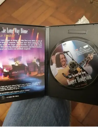 DVD Roger Hodgson Live in Montreal, NUEVO, AUTOGRA - miniatura 3