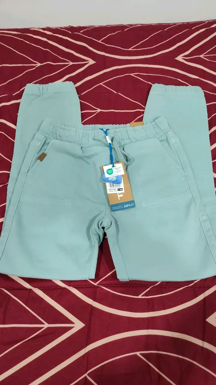 Pantalones Tribu para niño color celeste - 1