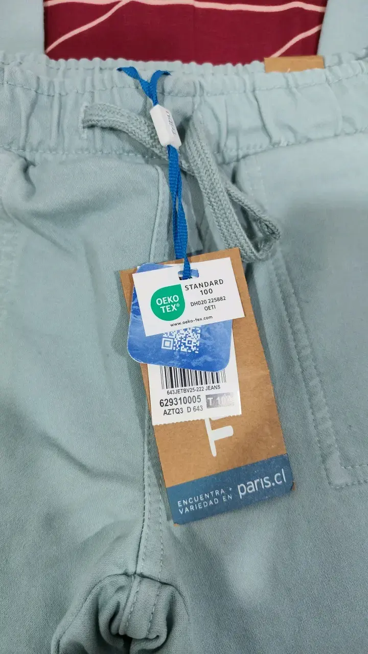 Pantalones Tribu para niño color celeste - 2