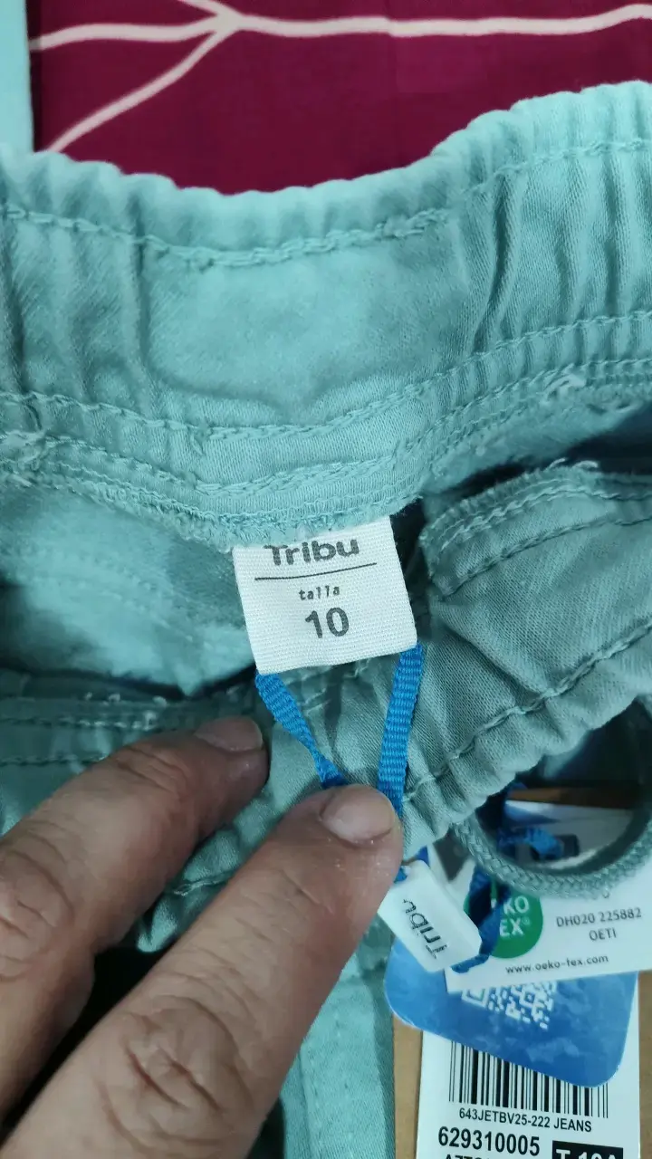 Pantalones Tribu para niño color celeste - 3