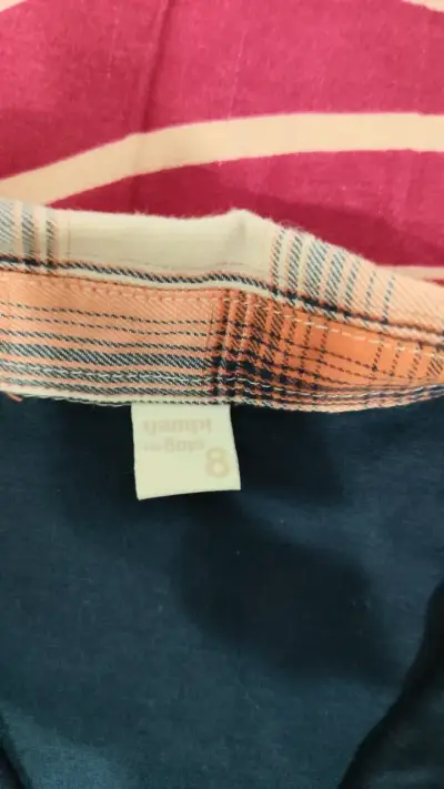 Camisa a cuadros para niño Yamp! - miniatura 2